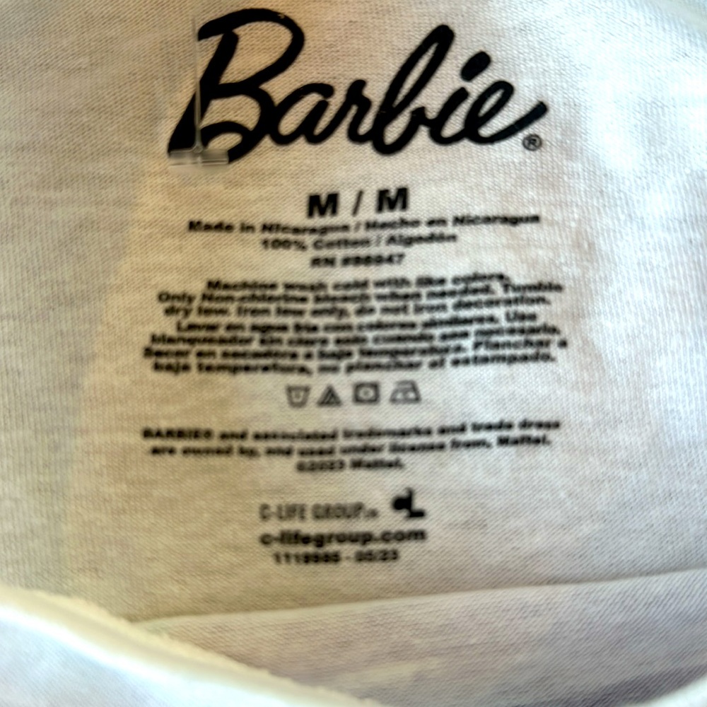 Oversized Barbie Tee Shirt - Picture 5 of 5
